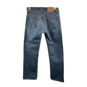 Levi's 505 Straight 14 Regular Youth Boys Blue Jeans 5 Pockets 27x27 Med Wash